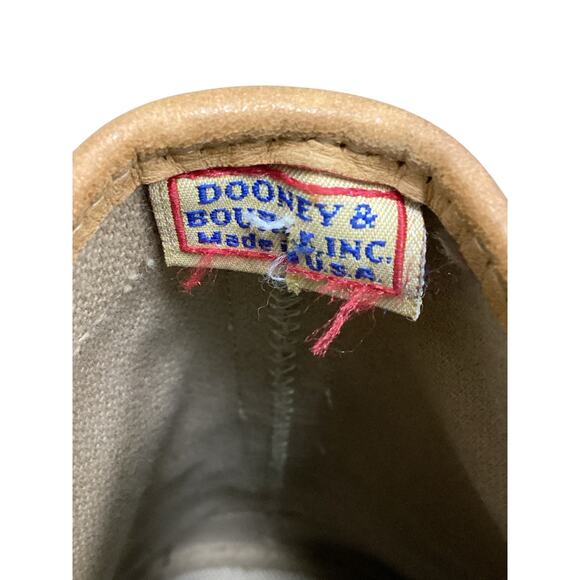 Vintage Dooney &Bourke Purse Cabriolet Monogram Shoulder Bag Two Straps Brown - Picture 9 of 14